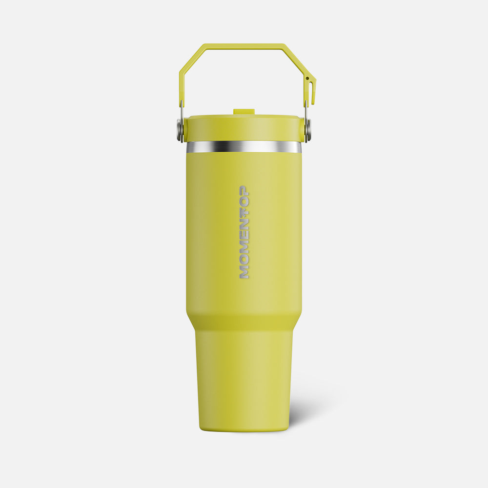 VASO DEPORTIVO DE 40oz MOMENTOP™ | AMARILLO CHISPA (FRANQUICIADOS)