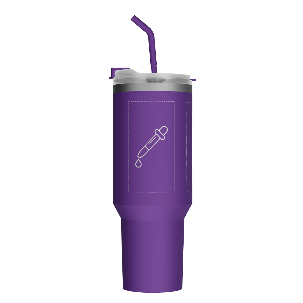 VASO DEPORTIVO CON ASA LATERAL DE 40oz MOMENTOP™ | PÚRPURA INTENSO - customized