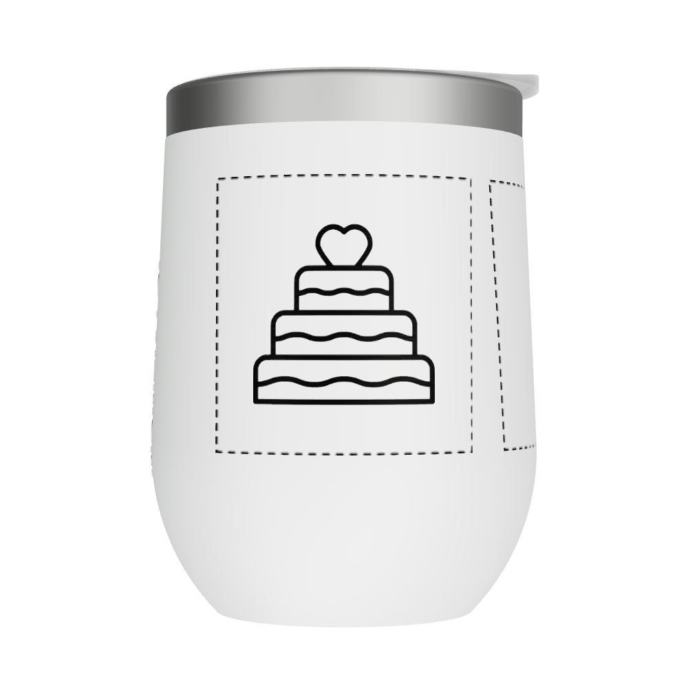 VASO DE 12oz MOMENTOP™ | BLANCO COMO LA NIEVE - customized