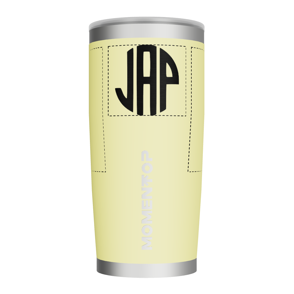 VASO DE 20oz MOMENTOP™ | AMARILLO CHISPA - customized