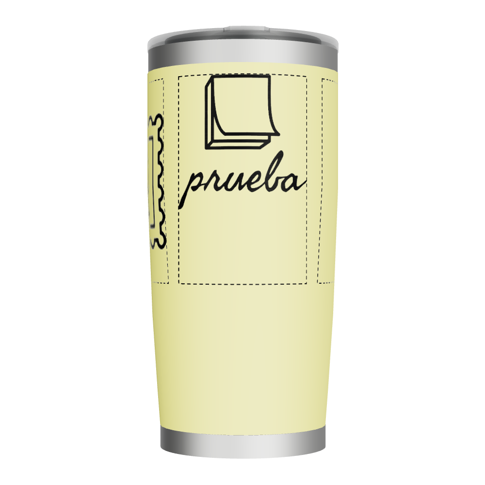 VASO DE 20oz MOMENTOP™ | AMARILLO CHISPA - customized